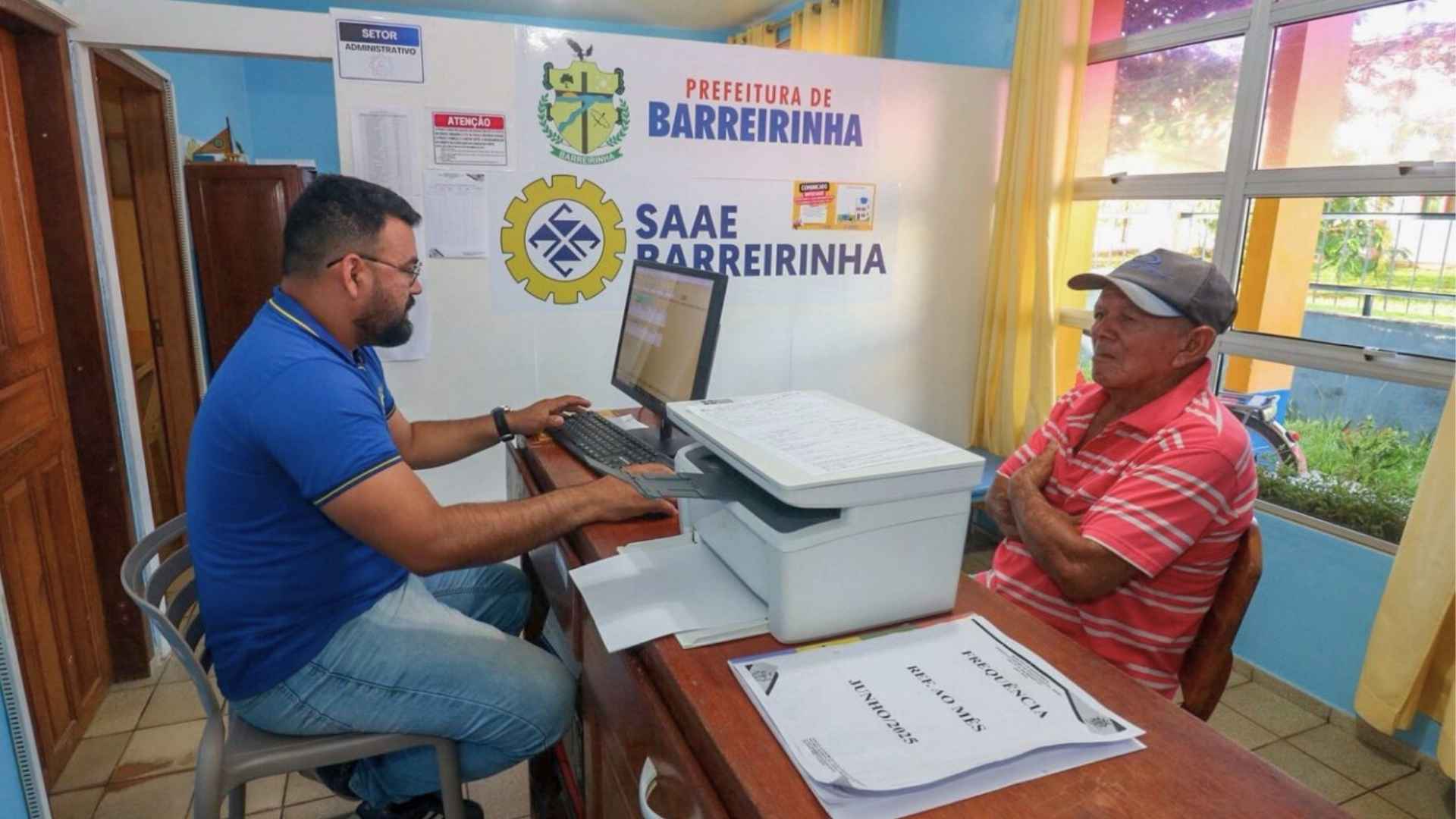 SAAE BARREIRINHA POST